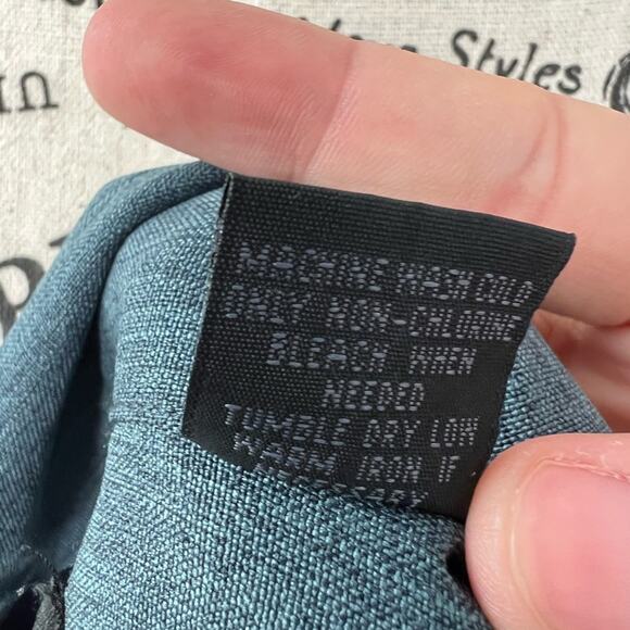 Vintage board surf New York men’s green button up short sleeve collared shirt - Picture 7 of 8